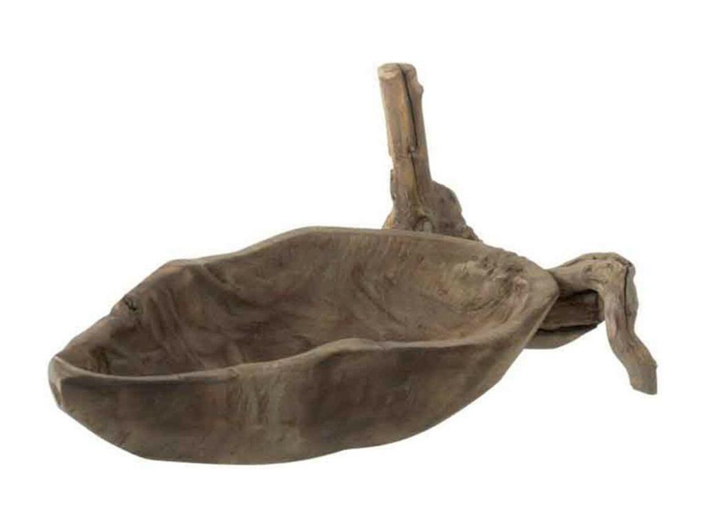 Coupelle Déco 1 Compartiment 35cm Naturel