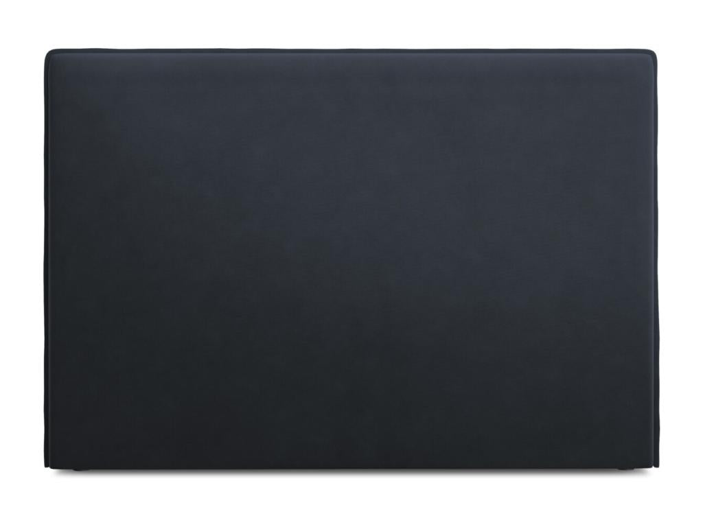 Homelumiere - Tête de lit Homelumiere 200x120cm en velours bleu foncé - 200x8x120cm