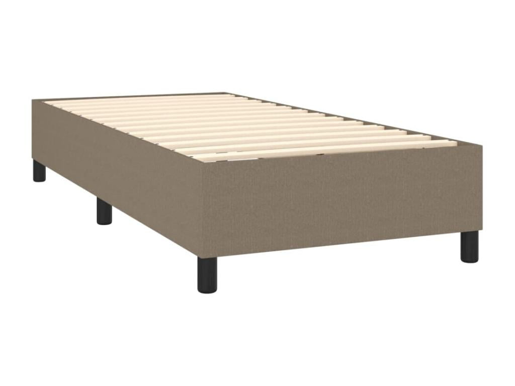 Sommier à Homelumiere de lit avec matelas Homelumiere 90x200 Tissu
