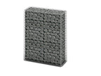 Panier de gabion avec couvercle Fil renforcé 100x80x30