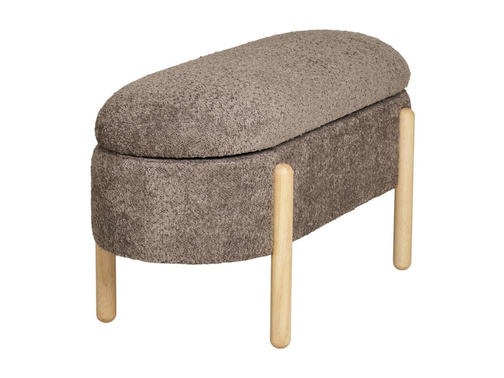 Banc avec Rangement Homelumiere Marron 41x98x48 cm Homelumiere