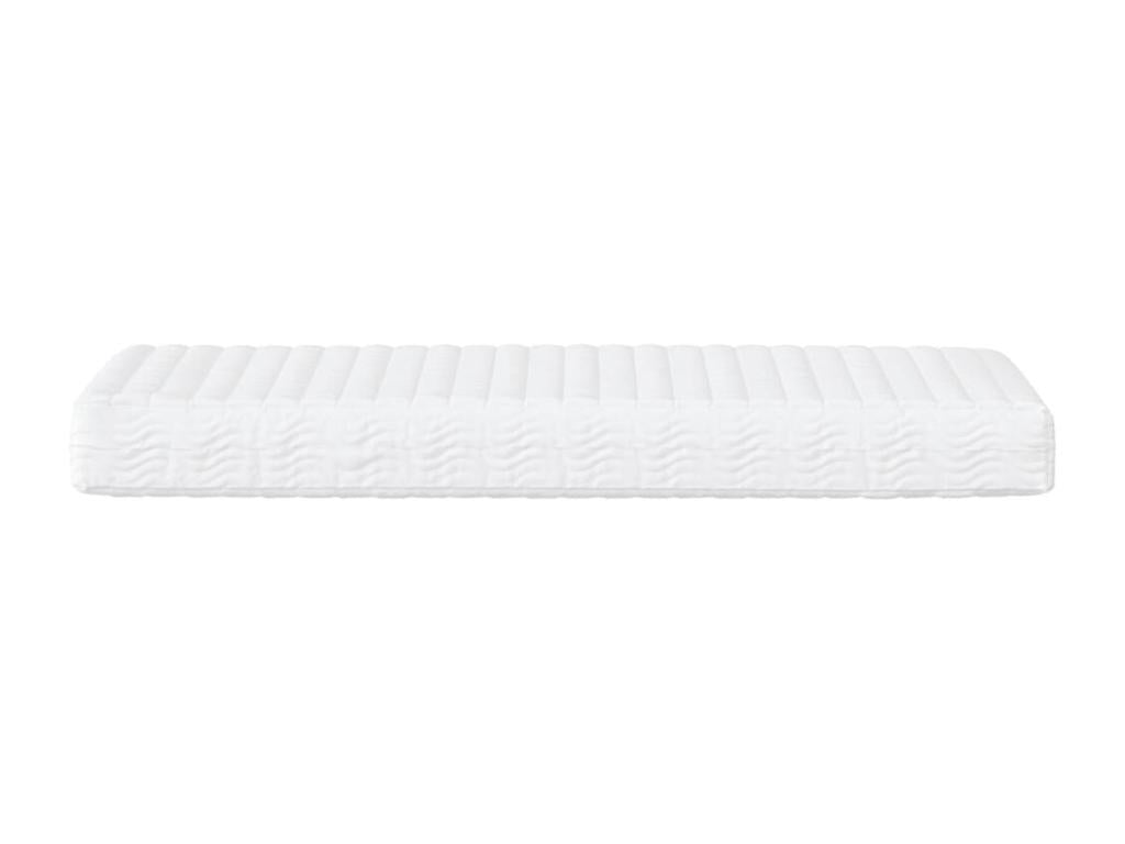 Lit de jour avec matelas noir 100x200 cm tissu