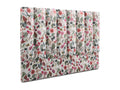 Homelumiere - Tête de lit Homelumiere 160x120cm en velours motif tropical - 160x8x120cm