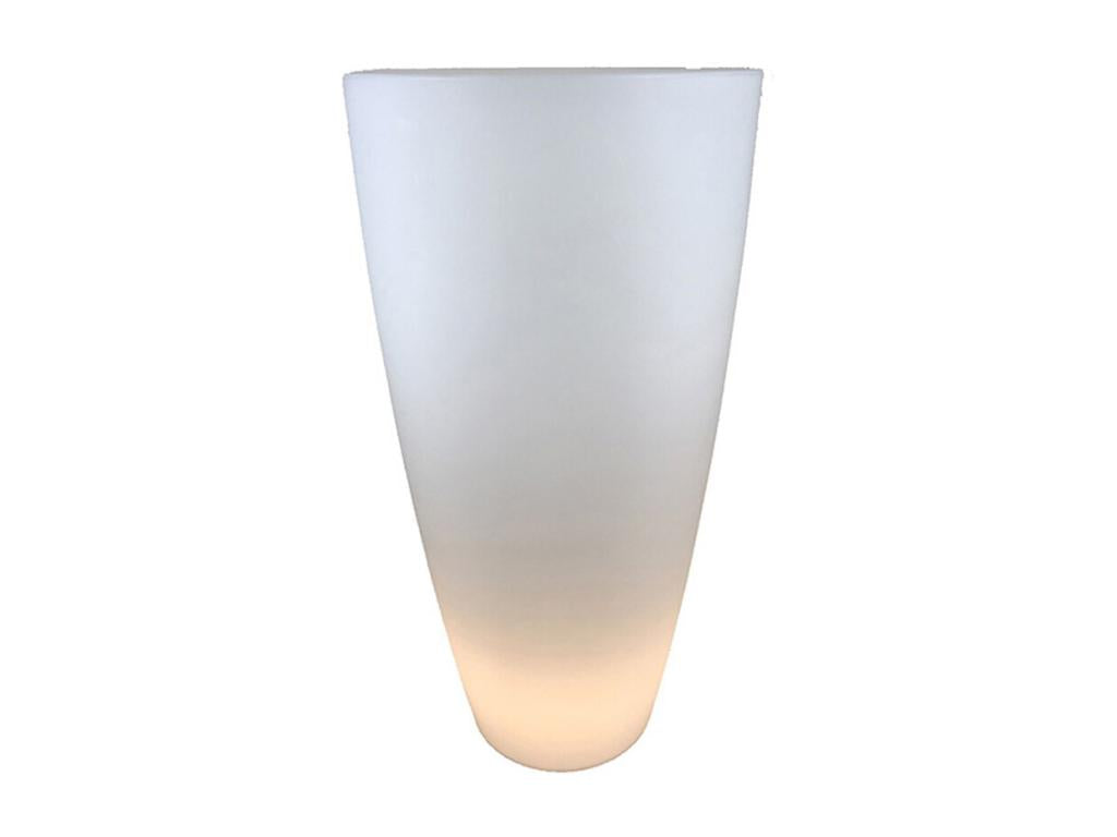 Pot De Fleurs Conique Homelumiere 200l éclairant
