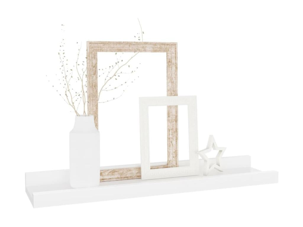 Etagères murales 4 pcs Blanc 40x9x3