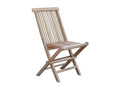 Chaise de jardin en teck massif pliante