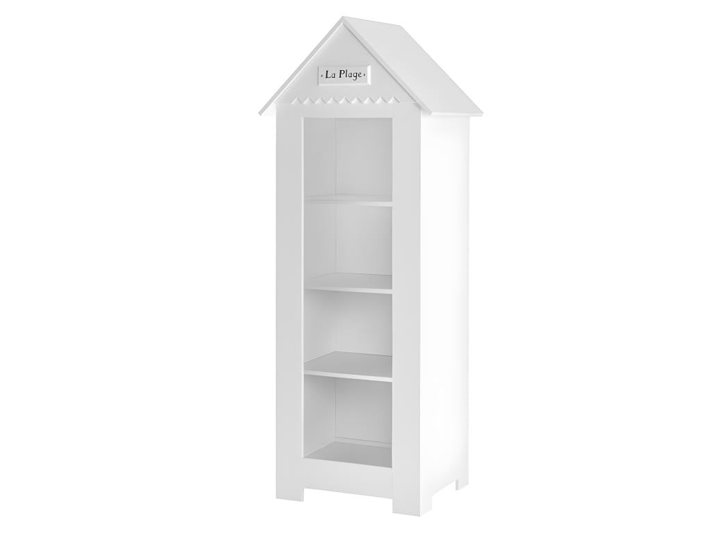 Bibliothèque Homelumiere MDF Blanc