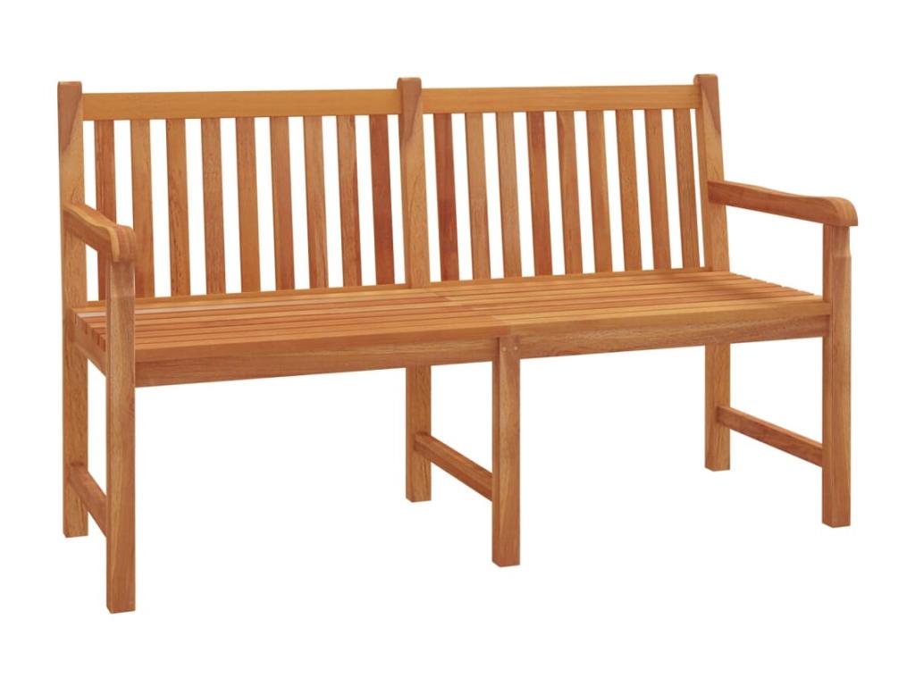 Ensemble à dîner de jardin 5 pièces Bois de teck massif