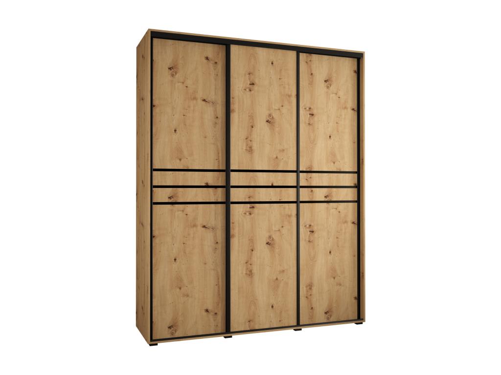 ARMOIRE Homelumiere 10 À PORTES COULISSANTES 235.2/200/45 3 portes