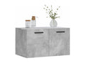 Armoire murale Gris béton 60x36.5x35 cm Bois d'ingénierie