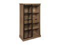 Vitrine 2 Tiroirs Design Homelumiere 150cm Marron
