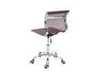 Chaise de bureau Homelumiere-K53 rouge vin