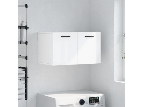 Armoire murale Blanc brillant 60x36,5x35 cm Bois d'ingénierie