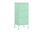 Armoire de rangement Vert menthe 42.5x35x101.5 Acier