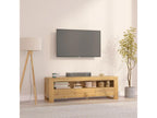 Meuble TV 110x30x35 cm Bois de teck solide