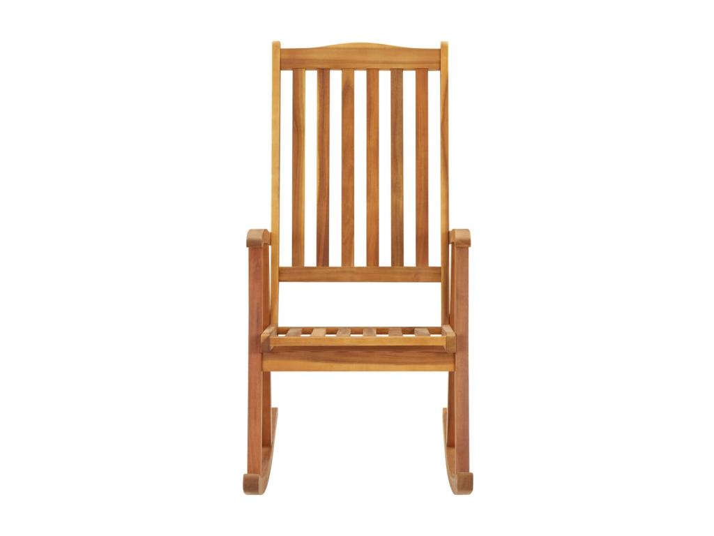 Chaise à bascule avec coussins Massif du Bois d'Homelumiere