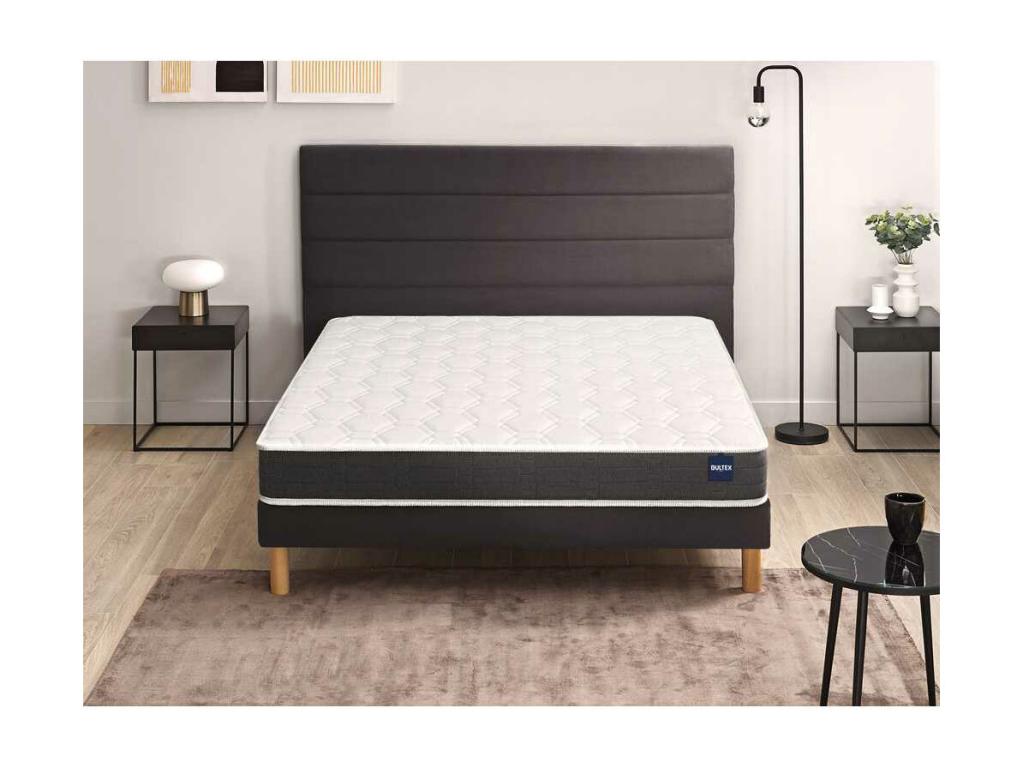 Ensemble Homelumiere Regular Sommier Confort Medium 100x200