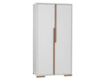 Armoire Homelumière Blanc et bois