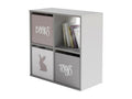 Vitrine Delimoa SC80 80x80x38 Blanc 46731OFWR