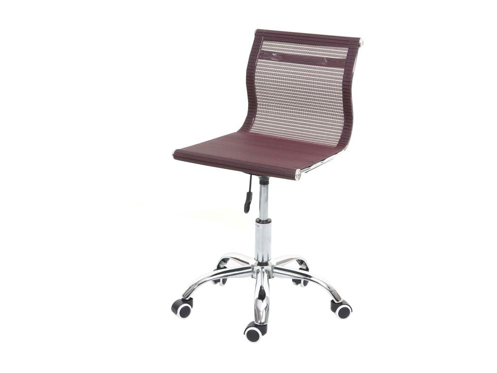 Chaise de bureau Homelumiere-K53 rouge vin