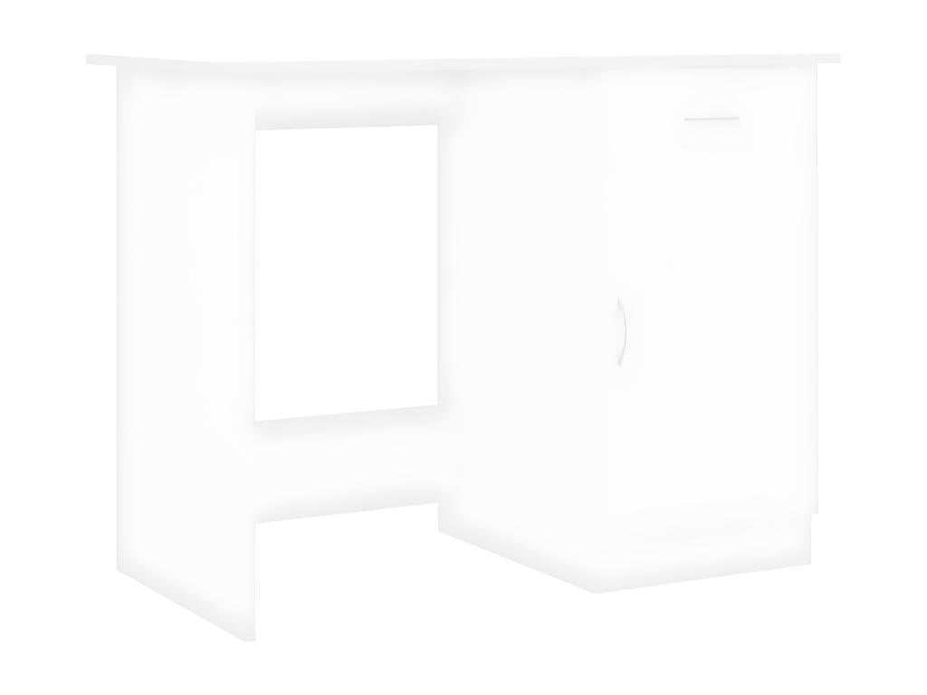 Bureau Blanc 100x50x76 cm Bois d'ingénierie
