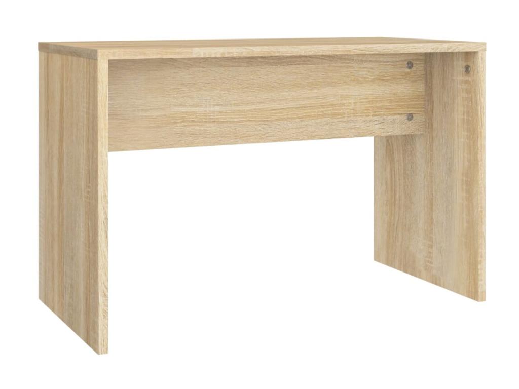 Tabouret de toilette Chêne Homelumiere 70x35x45 Bois d'ingénierie