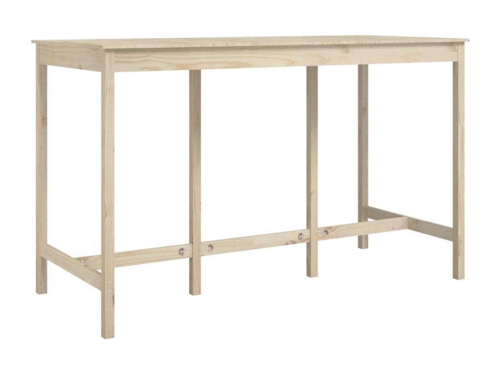 Table de bar 180x80x110 cm Bois massif de pin