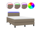 Sommier à Homelumiere de lit matelas et LED Homelumiere 120x190 tissu