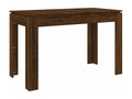 Table à manger Chêne marron 120x60x76 cm Bois d'ingénierie