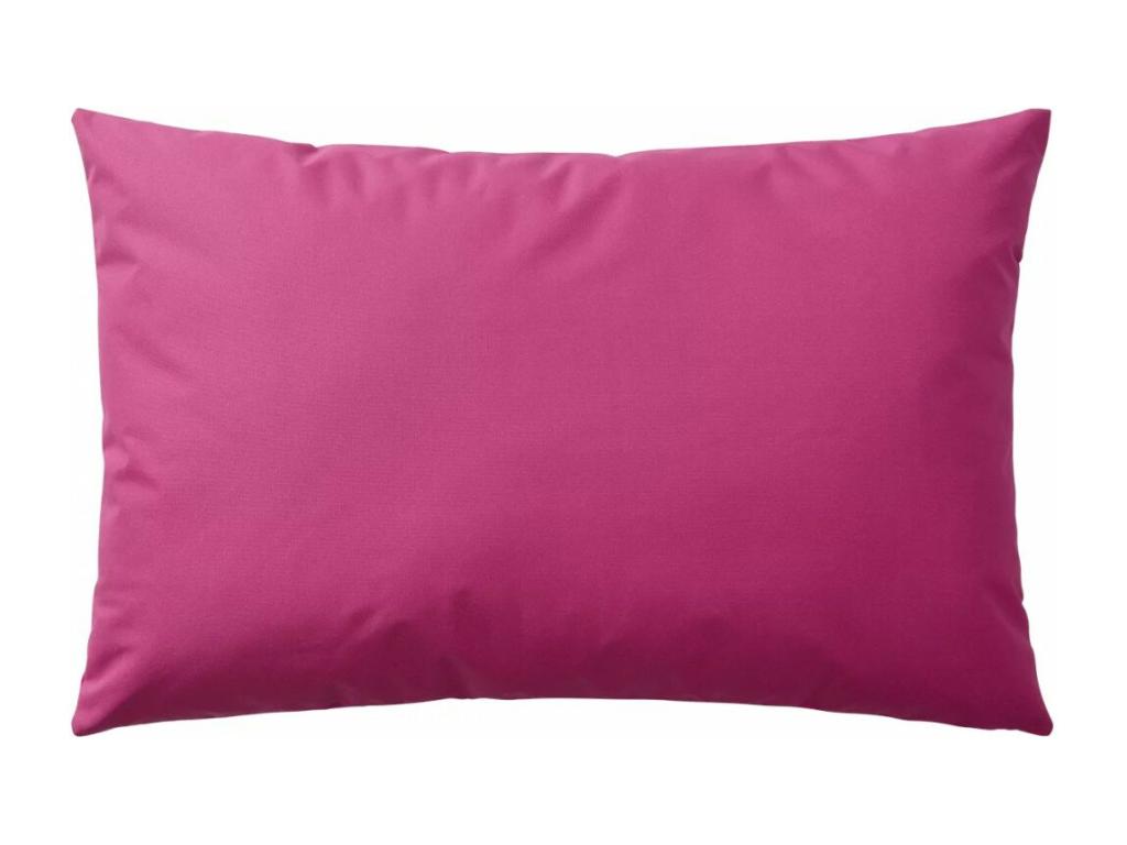Oreiller d'extérieur 2 pcs 60x40 Rose
