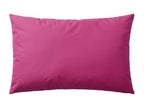 Oreiller d'extérieur 2 pcs 60x40 Rose