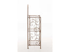 Etagères sur pied - Métal - 45,5x24x81,5cm - Marron antique - Homelumiere