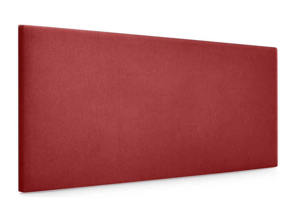 Homelumiere Tête de lit en tissu Homelumiere lisse 95x50cm Lits 90 - Rouge