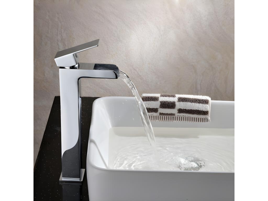 Robinet mitigeur lavabo Homelumiere réhaussé Homelumiere
