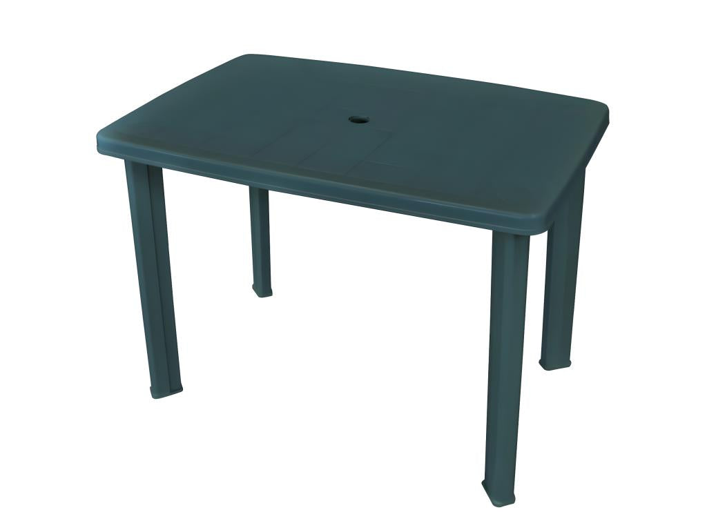 Homelumiere - Table de jardin Vert 101x68x72 cm Plastique