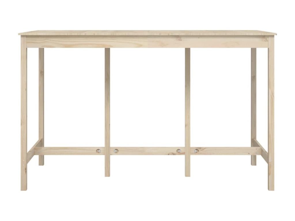 Table de bar 180x80x110 cm Bois massif de pin