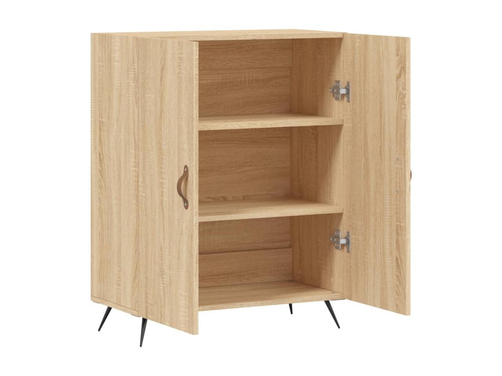 Buffet chêne Delimoa 69,5x34x90 cm bois d'ingénierie 83730LJPI