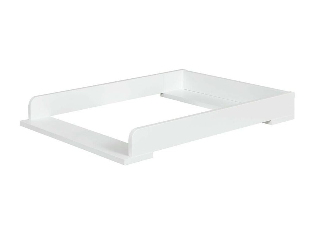 Chambre complète bébé 70x140 cm panneaux de fibres blanc Homelumiere