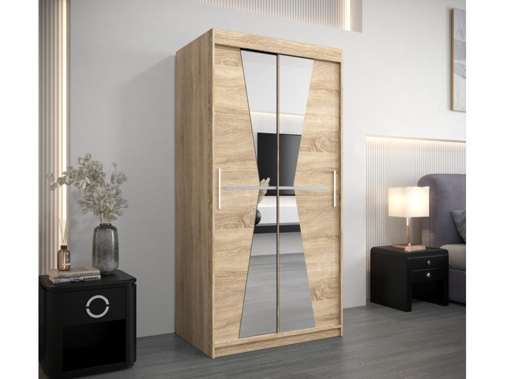 Armoire Maroko À Portes Coulissantes 200/150/62 2 portes Delimoa 45110XGZQ