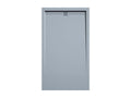 Receveur de douche Gris finition Lisse Homelumiere CACH grille de couleur - 120x80 cm