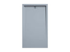 Receveur de douche Gris finition Lisse Homelumiere CACH grille de couleur - 120x80 cm