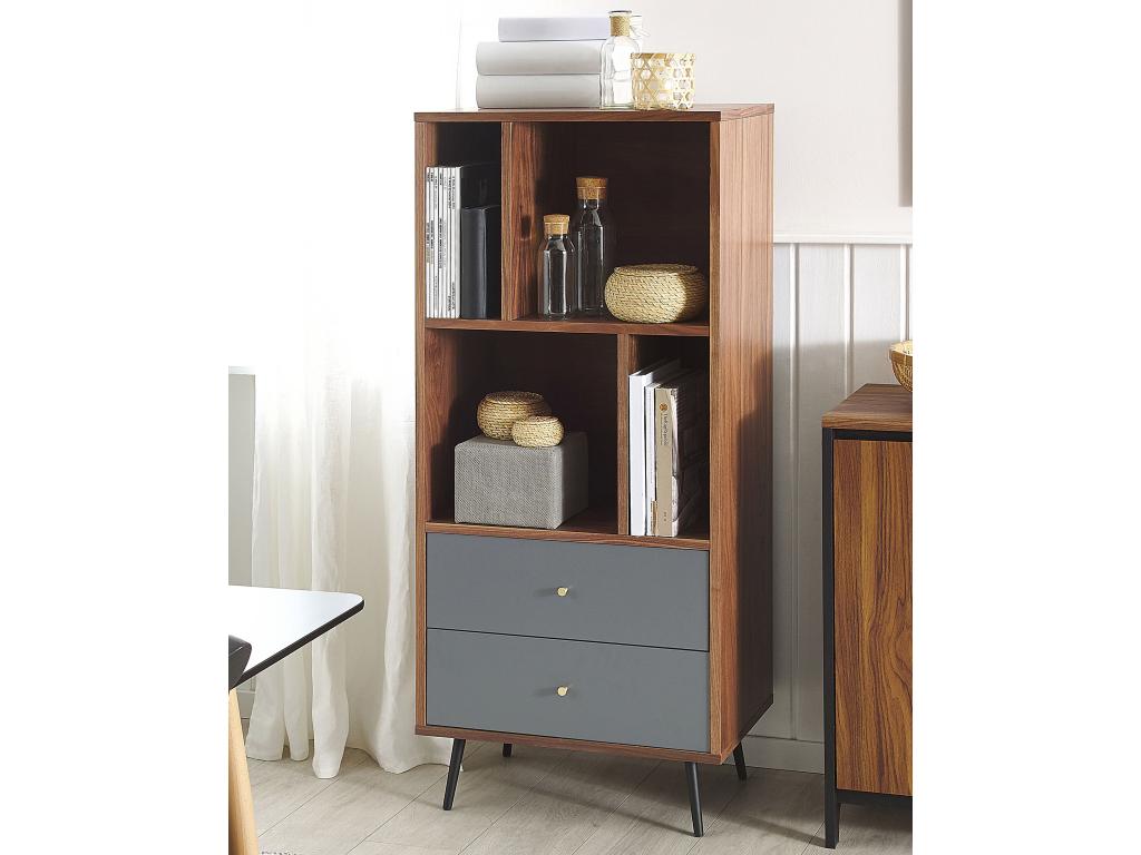 Etagère Homelumiere Noyer foncé