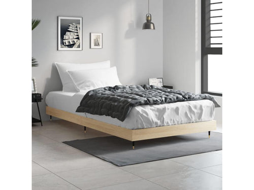 Cadre de lit chêne Homelumiere 90x200 cm bois d'ingénierie