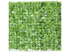 Haie artificielle/Homelumiere vue pour balcon feuilles 300x150cm