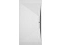 Receveur de douche Blanc finition Ardoise Homelumiere grille de couleur - 190x90 cm