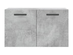 Armoire murale Gris béton 60x36.5x35 cm Bois d'ingénierie