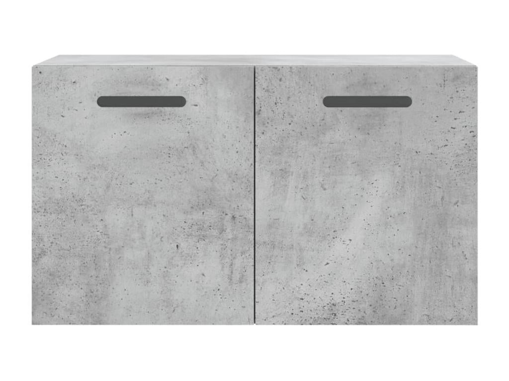 Armoire murale Gris béton 60x36.5x35 cm Bois d'ingénierie