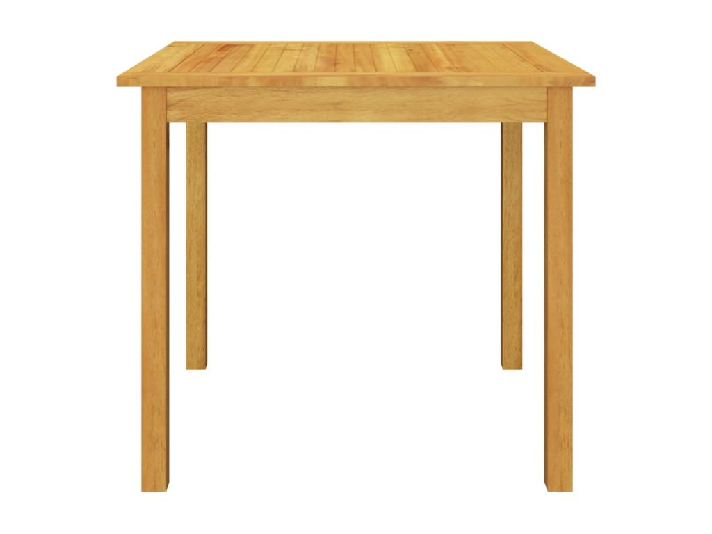 Ensemble de salle à manger de jardin 3 pièces Noir