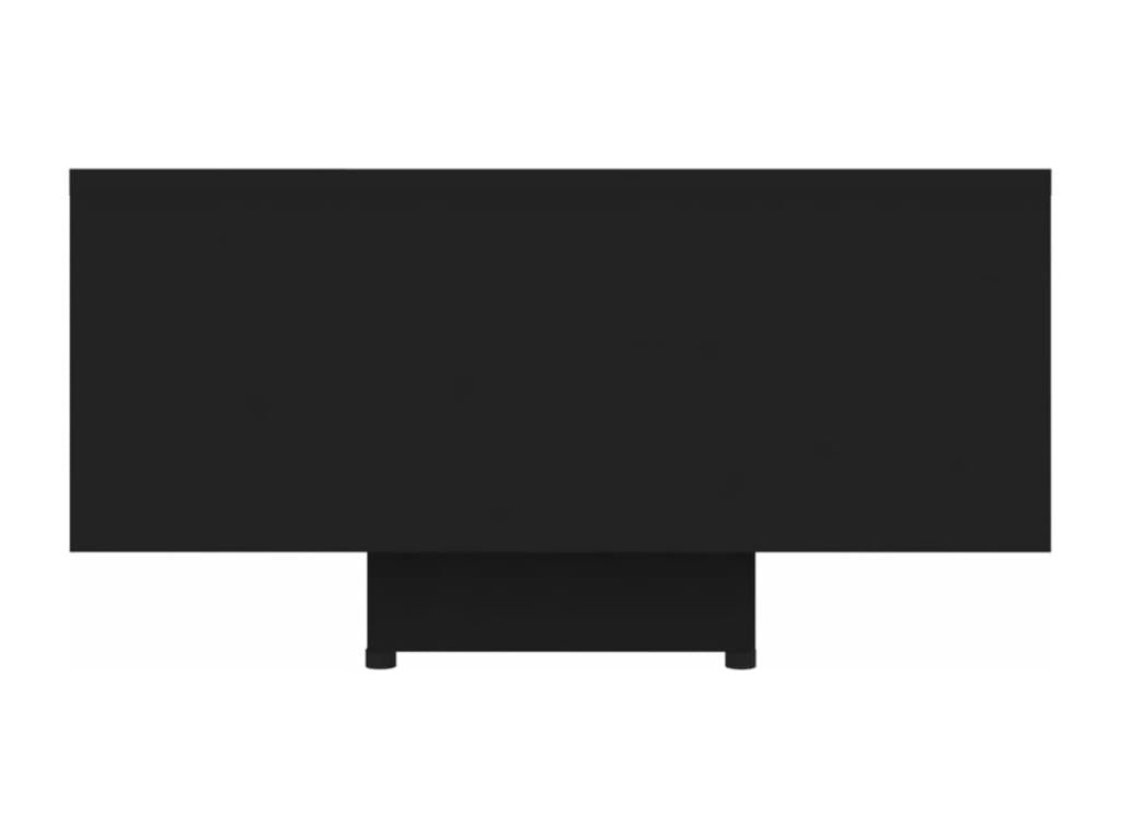 Table basse Noir 85x55x31 cm Aggloméré