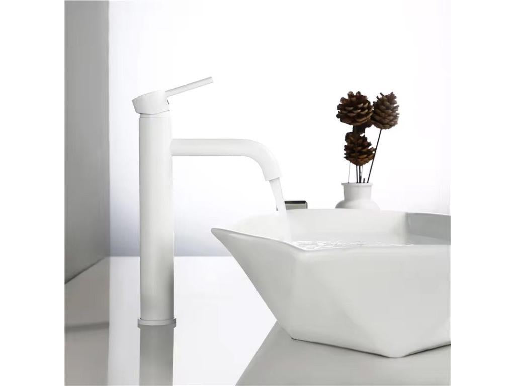 Robinet de lave-linge Homelumière Haut Blanc